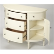 Butler Specialty Masterpiece Demilune Accent Chest In White