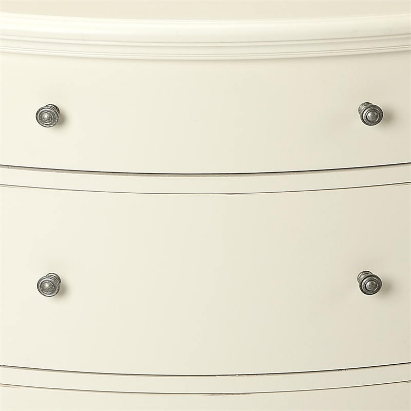 Butler Specialty Masterpiece Demilune Accent Chest In White