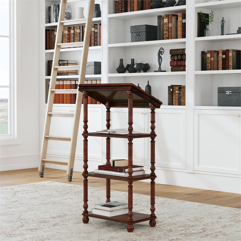 Butler Specialty Masterpiece Library Stand In Medium Brown