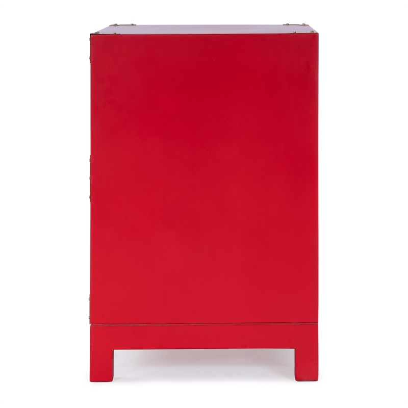 Butler Specialty Butler Loft 2 Drawer Accent Chest In Red
