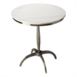 Butler Specialty Company Palmilla Marble And Metal Accent Table