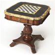 Butler Specialty Heritage Wood Brown Square Pedestal Game Table