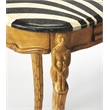 Butler Specialty Heritage Zebra Stripe Top Writing Desk In Light Wood
