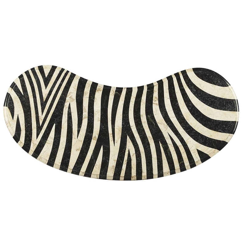 Butler Specialty Heritage Zebra Stripe Top Writing Desk In Light Wood