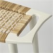 Butler Specialty Foot Stool In White And Natural