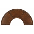 Butler Specialty Company Geneva Wood And Leather Demilune Executive Desk - Brown