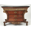 Butler Specialty Connoisseur'S 3 Drawer Accent Chest With Fossil Stone Top