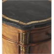 Butler Specialty Heritage Fossil Stone Top Drum End Table