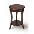 Butler Specialty Traditional Round Accent Table In Plantation Cherry