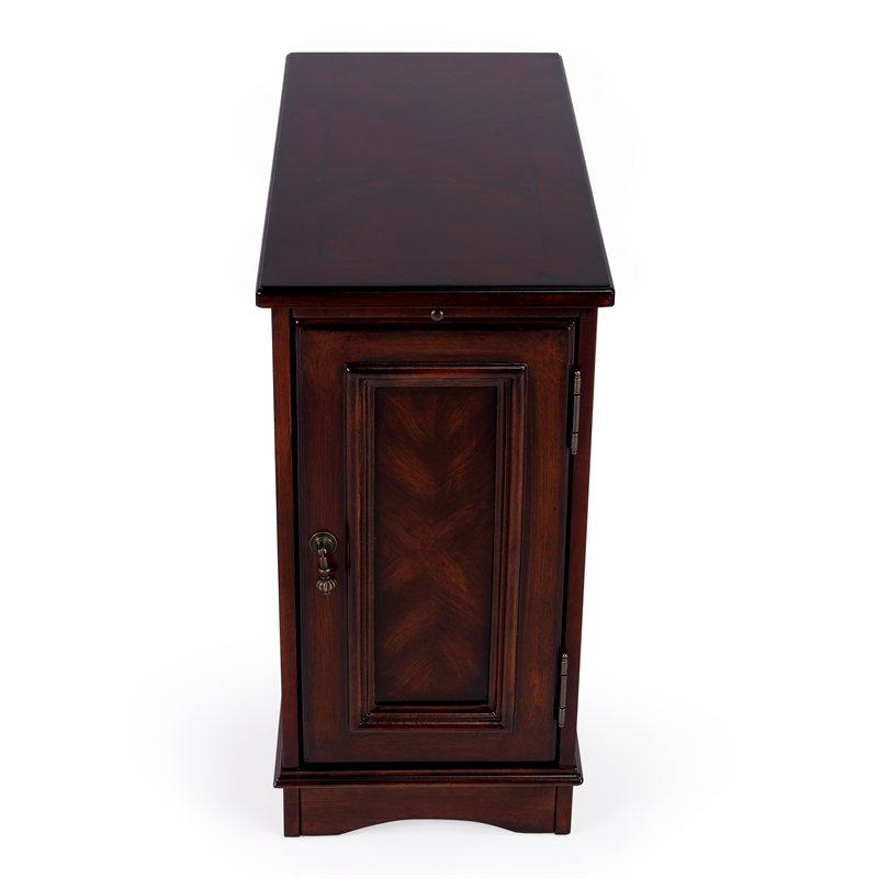Butler Specialty Company Harling Cabinet End Table - Cherry Brown