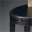 Butler Specialty Oval Accent Table In Plum Black