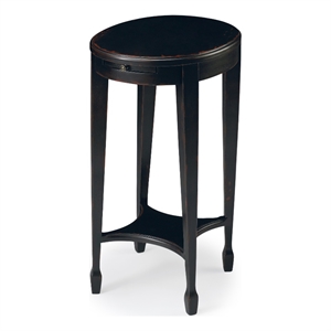 Butler Specialty Oval Accent Table In Plum Black