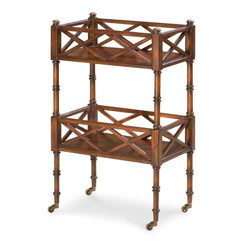 Butler Specialty Traditional Serving Cart In Plantation Cherry