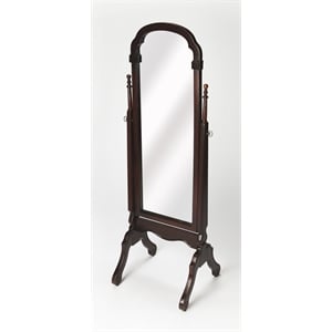 Butler Specialty Traditional Cheval Mirror In Plantation Cherry