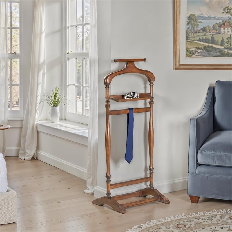 Butler Specialty Company Judson Wood Valet Stand - Cherry