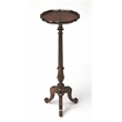 Butler Specialty Chatsworth Wood Pedestal Plant Stand / Drink Table - Cherry