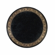 Butler Specialty Company Lafayette Round Stone Side Table - Black