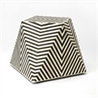 Butler Specialty Zanzibar Bone Inlay Accent Table In Black