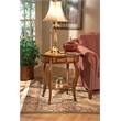 Butler Specialty Jeanette Olive Ash Burl Oval Accent Table