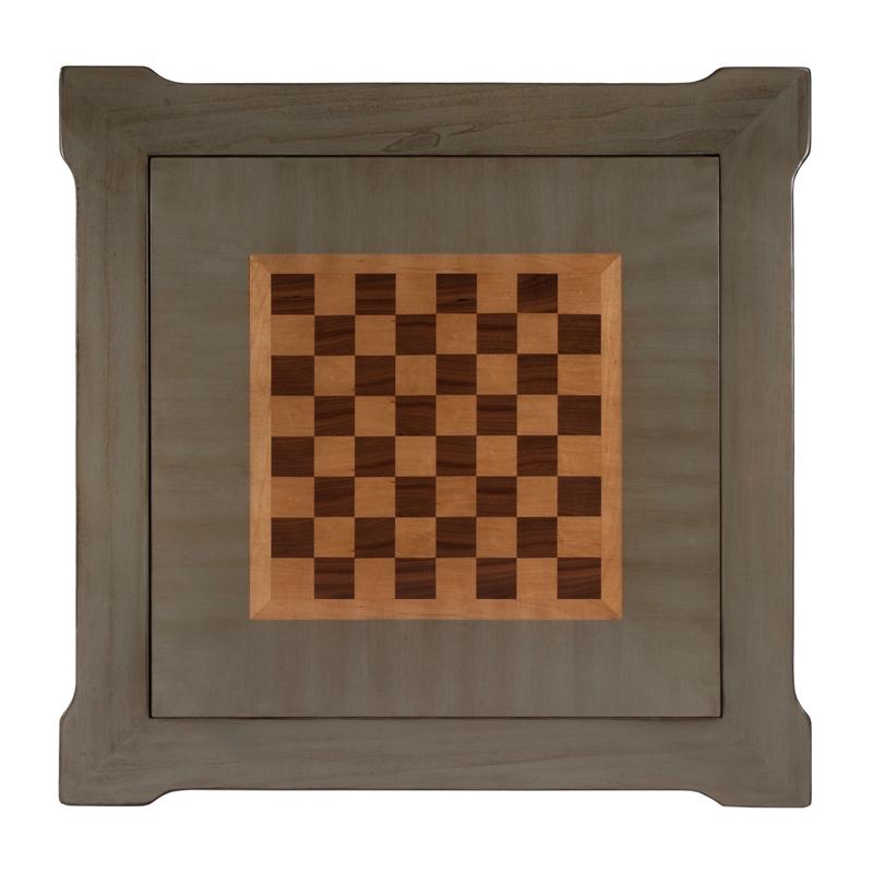 Butler Vincent Silver Satin Multi Game Table