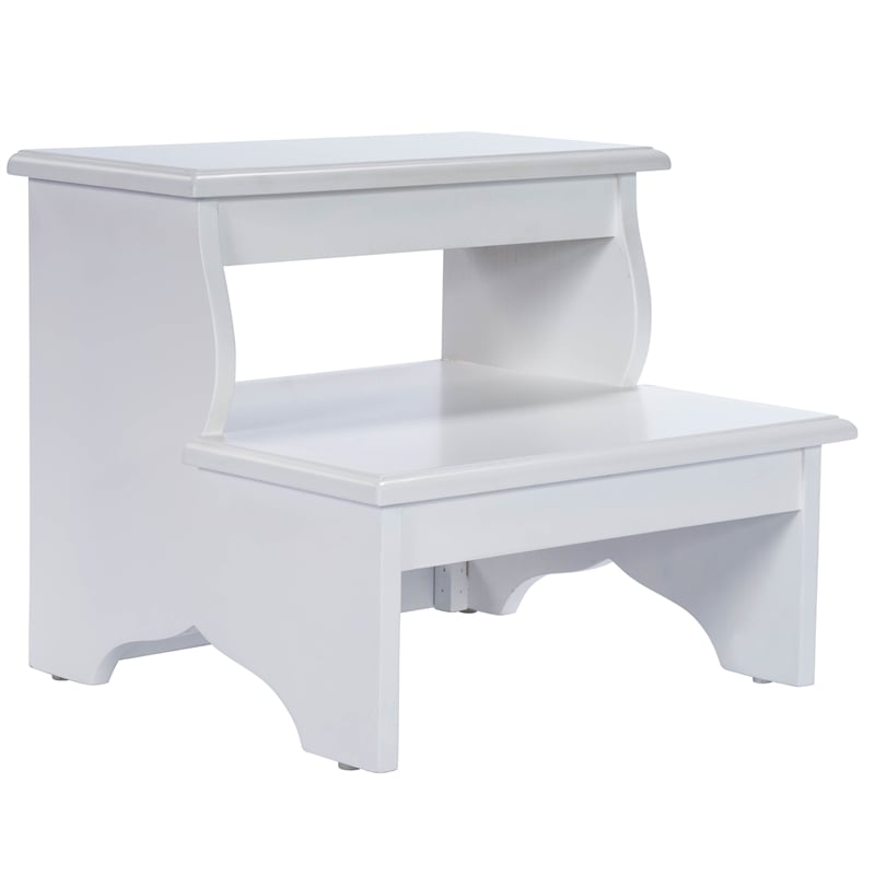Butler Specialty Company Melrose Wood Step Stool - White