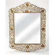 Butler Specialty Vivienne Wood And Bone Inlay Wall Mirror In Brown
