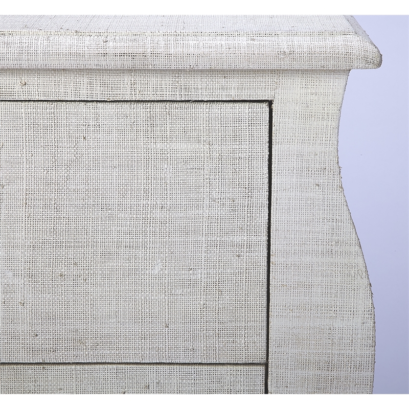 Butler Specialty Felicia Raffia Accent Chest In White