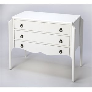 Butler Specialty Wilshire Glossy Accent Chest In White