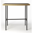 Butler Specialty Freeport Rattan and Iron Pub Table in Brown