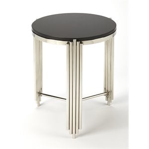 Butler Specialty Khalifa Granite End Table In Black