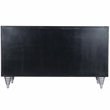 Butler Specialty Shelly Leather and Capiz Shell Inlay Sideboard in Brown