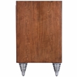 Butler Specialty Shelly Leather and Capiz Shell Inlay Sideboard in Brown