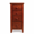 Butler Specialty Kelton Olive Ash Burl 4-Drawer Chairside Chest In Brown