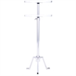 Butler Specialty Sash Metal & Marble Chrome End Table In Silver