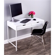 Butler Specialty Belka Desk With Drawers In White