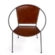 Butler Specialty Milo Brown Leather Accent Chair