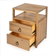 Butler Specialty Company Lark 2-Drawer Wood Nightstand - Natural