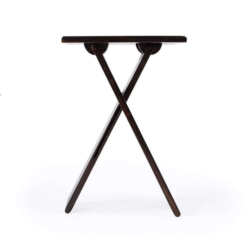 Butler Specialty Hammond Coffee Mango Wood  Folding Table