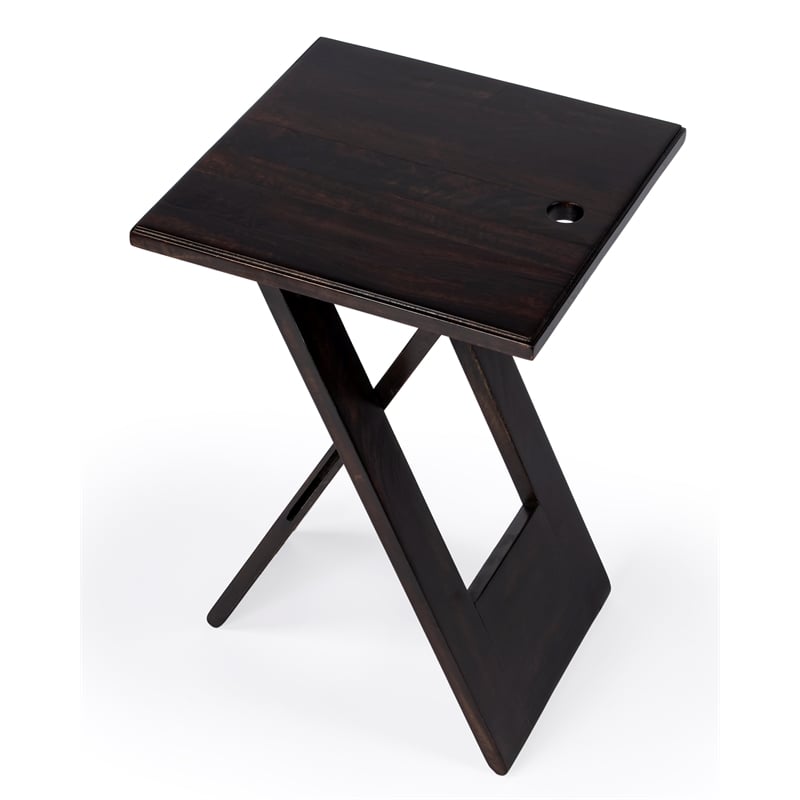 Butler Specialty Hammond Coffee Mango Wood  Folding Table