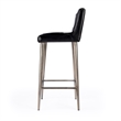 Butler Specialty Maxwell Black Leather Bar Stool