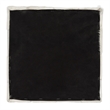 Victorian Hair On Hide Black And White Ottoman