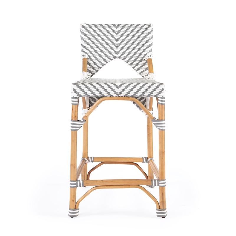 Butler Specialty Creanly Rattan  Counter Stool