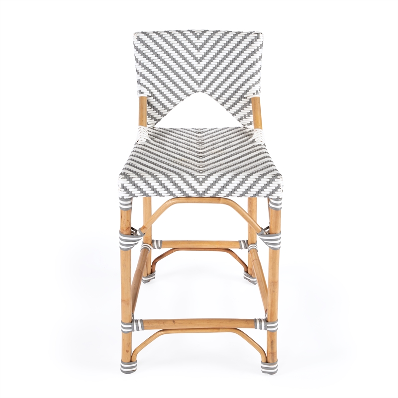 Butler Specialty Creanly Rattan  Counter Stool