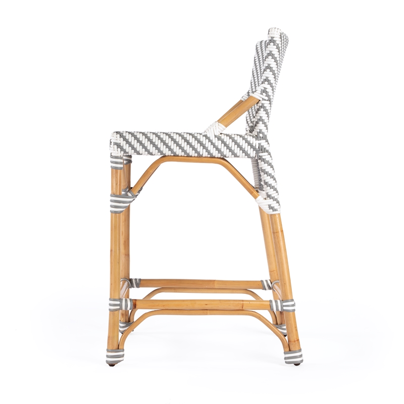 Butler Specialty Creanly Rattan  Counter Stool
