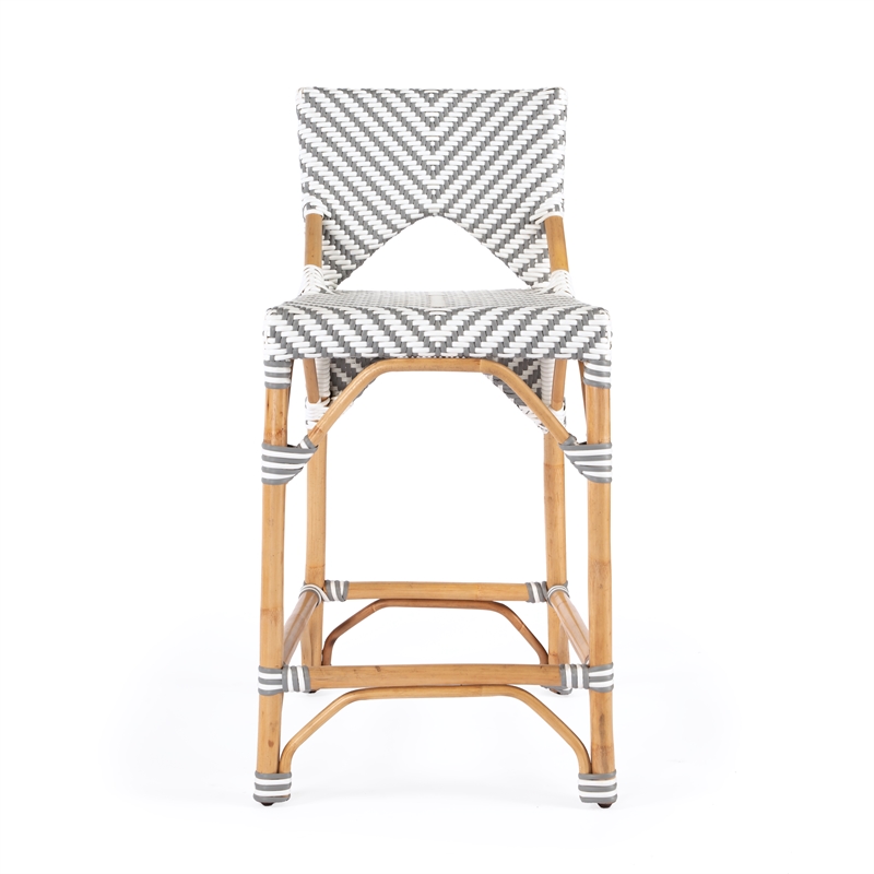 Butler Specialty Creanly Rattan  Counter Stool