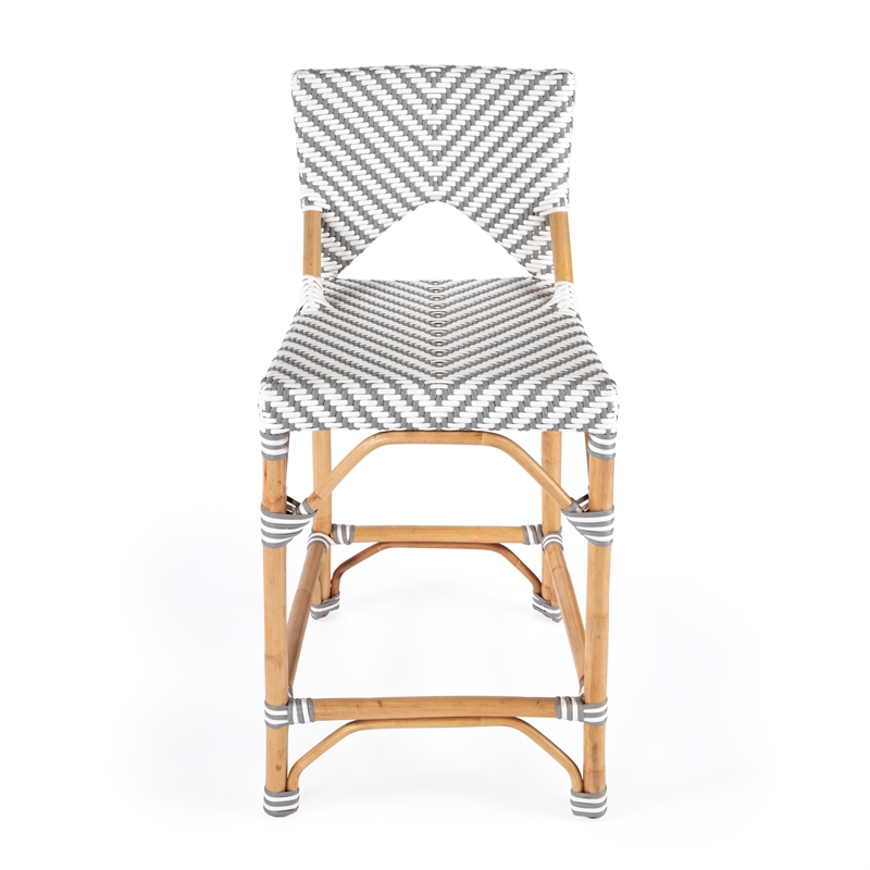 Butler Specialty Creanly Rattan  Counter Stool