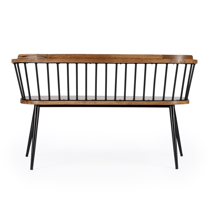 Tempe Spindle Back Wood Bench
