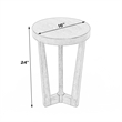 Aphra Gray Side Table