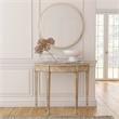 Hampton Demilune Antique Beige  Console Table