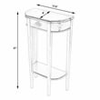 Wendell  Antique Beige Console Table